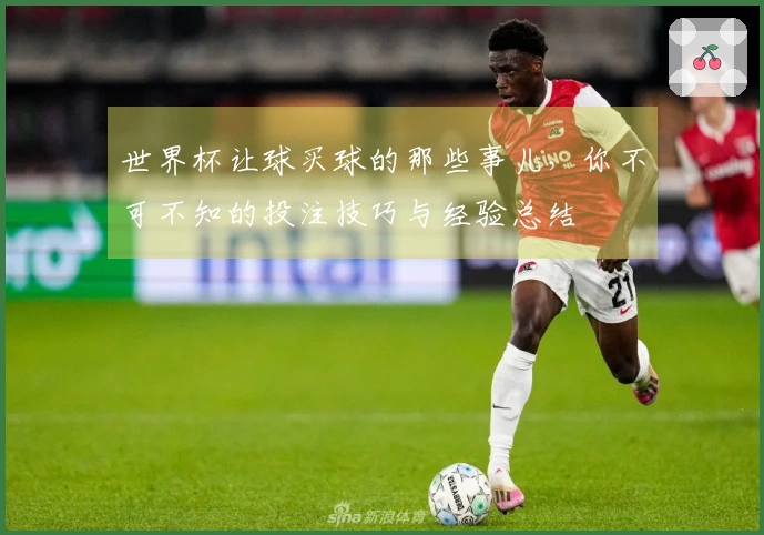 世界杯让球买球的那些事儿，你不可不知的投注技巧与经验总结