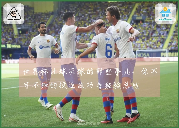 世界杯让球买球的那些事儿，你不可不知的投注技巧与经验总结