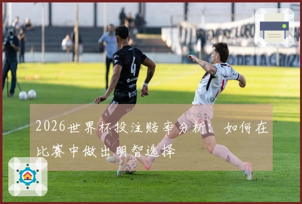 2026世界杯投注赔率分析：如何在比赛中做出明智选择